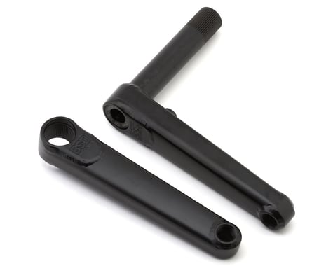 BSD Substance XL V2 Cranks w/ 24mm Mid BB (Flat Black) (160mm)