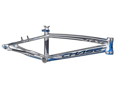 CHASE RSP4.0 Race Bike Frame (Polished w/Blue/Grey) (Expert)