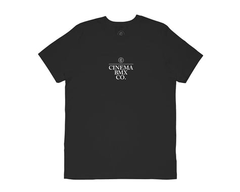 Cinema Stacked T-Shirt (Black) (L)