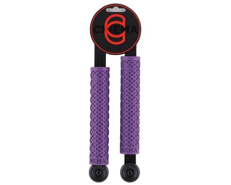 Cinema Interlace Grips (Purple) (Pair)