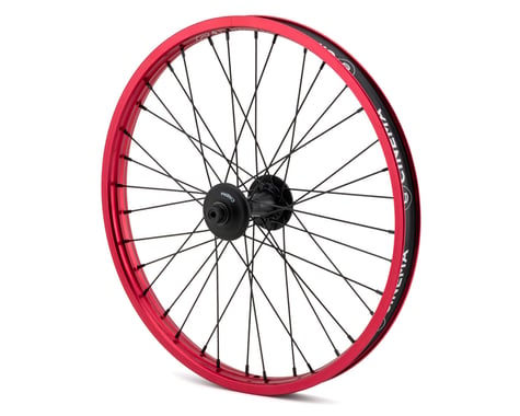 Cinema 444 Front Wheel (Black/Red) (20 x 1.75)