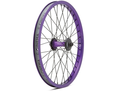 Cinema ZX Front Wheel (Purple) (20 x 1.75)