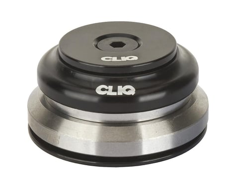 Cliq Tapered Integrated Headset (Black) (1-1/8 to 1.5")