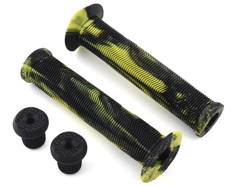 Colony Much Room Grips (Neon Yellow Storm) (Pair)