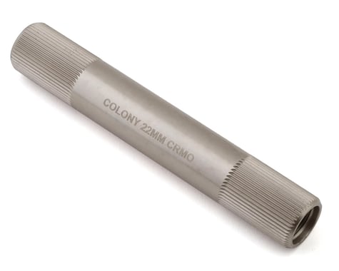 Colony Venator Chromoly Crank Spindle (22mm) (48 Spline)
