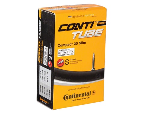 Continental 20" Compact Slim Inner Tube (Presta) (1.125 - 1.25") (42mm)