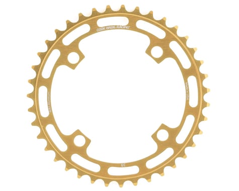 Cook Bros. Racing 4-Bolt Chainring (Gold) (39T)