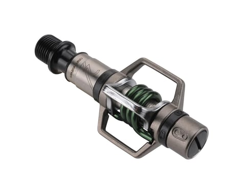 Crankbrothers Egg Beater 2 Pedals (Silver w/Green Spring)