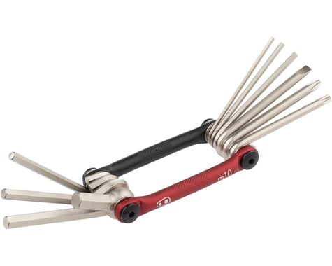 Crankbrothers M10 Multi Tool (Black/Red)