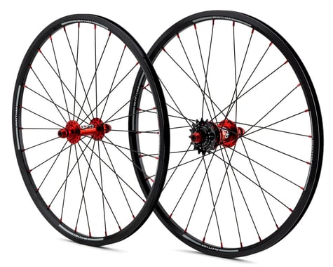 Crupi Quad 28H Wheelset (Red) (20 x 1-1/8)
