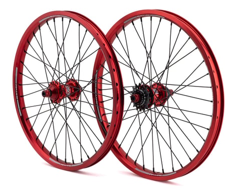 Crupi Quad Centerlock Wheelset (Red) (3/8" Front & Rear) (20 x 1.75)