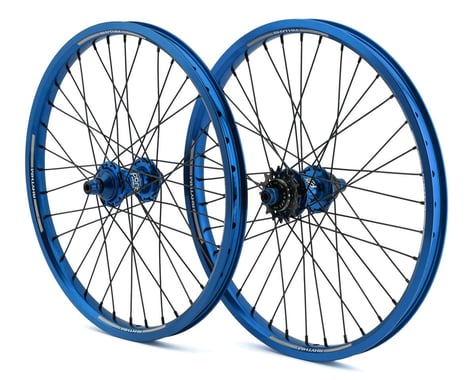 Crupi Quad Centerlock Wheelset (Blue) (3/8" Front) (20 x 1.75) (36H)
