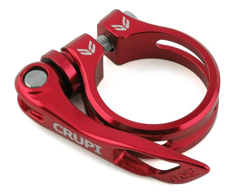 Crupi Quick Release Seat Post Clamp (Red) (31.8mm)