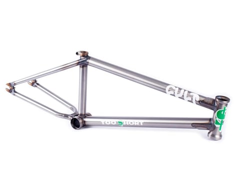 Cult 2 Short IC BMX Frame (Matte Clear Raw) (20.75")