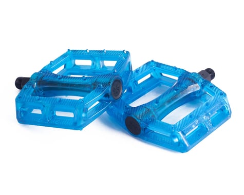 Cult Dak PC Pedals (Dakota Roche) (Clear Blue) (Pair)