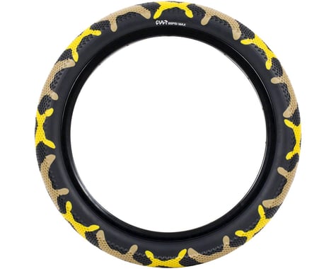 Cult Vans Tire (Yellow Camo/Black) (20") (2.4") (406 ISO)