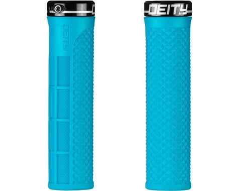 Deity Lockjaw Grips (Turquoise)