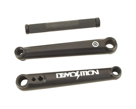 Demolition Revolt Cranks (Flat Black) (170mm)