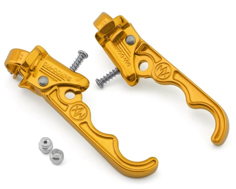 Dia-Compe Tech 2/MX 120 2 Finger Brake Levers (Gold) (Pair)