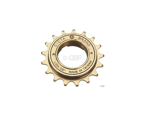 Dicta 3/32" Single Speed Freewheel (Gold) (16T)