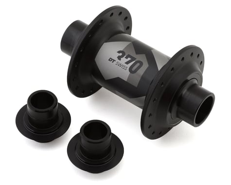 DT Swiss 370 DJ Non-Disc Front Hub (Black) (20 x 110mm (Boost)) (32H)