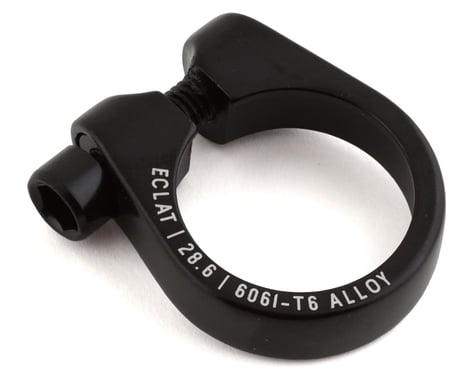 Eclat Pure Seatpost Clamp (Black) (28.6mm (1-1/8"))