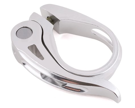 Elevn Aero Quick Release Seat Post Clamp (Polished Silver) (27.2mm)