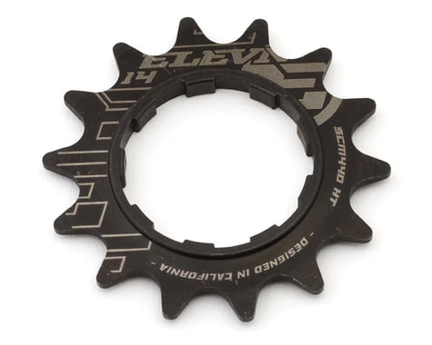 Elevn Chromoly Cassette Cog (Black) (14T)