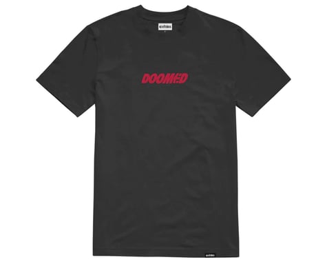 Etnies X Doomed Wash Tee Shirt (Black) (2XL)