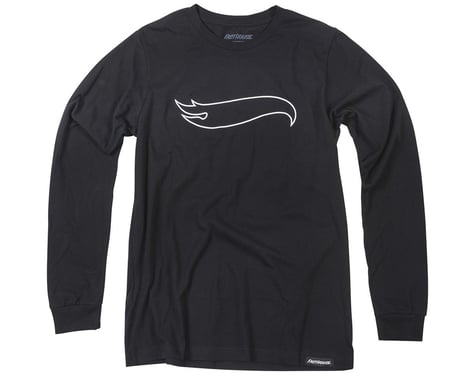 Fasthouse Inc. Stacked Hot Wheels Long Sleeve T-Shirt (Black) (Youth M)