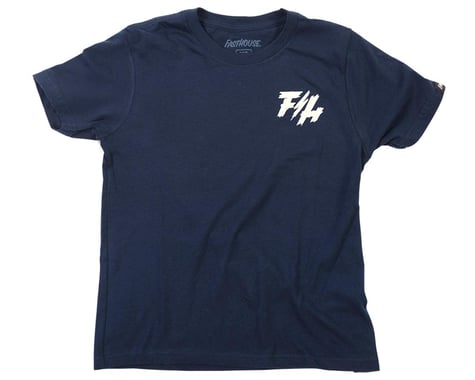 Fasthouse Inc. Youth High Roller T-Shirt (Midnight Navy) (Youth S)