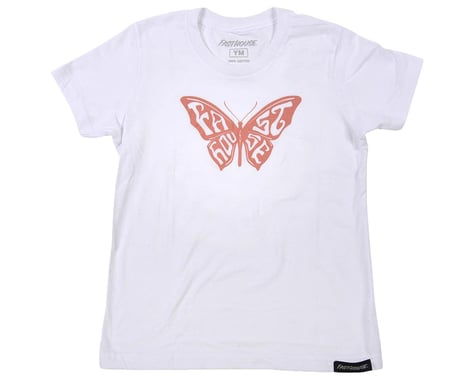 Fasthouse Inc. Youth Girls Myth T-Shirt (White) (Youth XS)