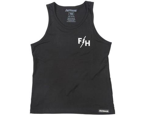 Fasthouse Inc. Youth Origin Tank (Black) (Youth M)