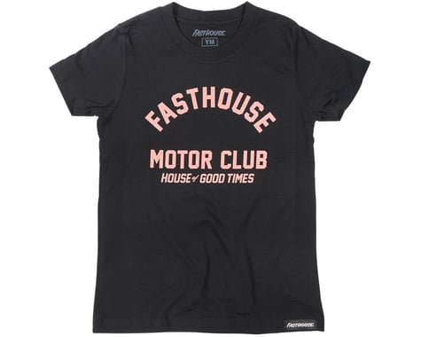 Fasthouse Inc. Girls Brigade T-Shirt (Black) (Youth S)