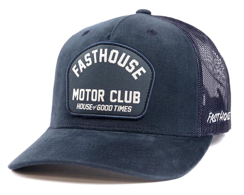 Fasthouse Inc. Brigade Hat (Washed Navy) (One Size Fits Most)