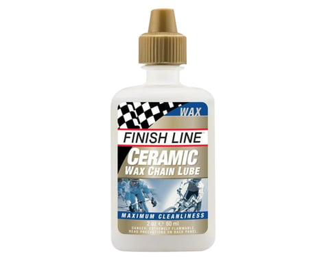 Finish Line Ceramic Wax Chain Lube (Bottle) (2oz)