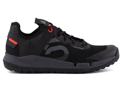 Five Ten Trailcross LT Flat Pedal Shoe (Core Black/Grey Two/Solar Red) (6)