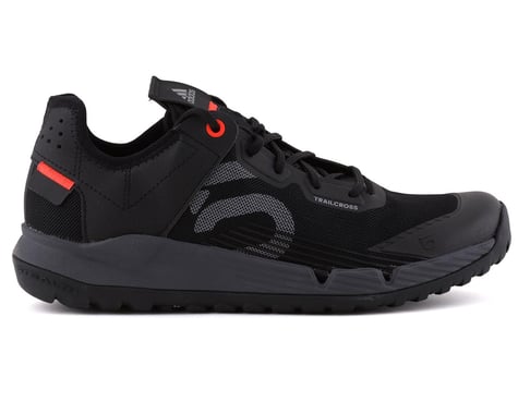 Five Ten Trailcross LT Flat Pedal Shoe (Core Black/Grey Two/Solar Red) (7.5)