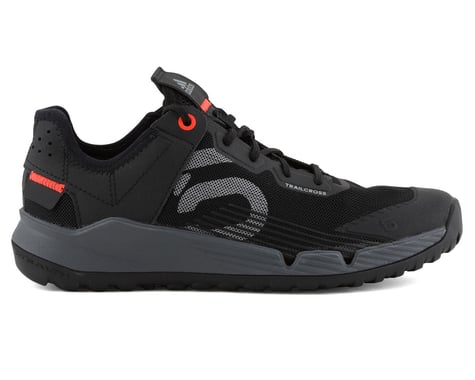 Five Ten Women's Trailcross LT Flat Pedal Shoe (Core Black/Grey Two/Solar Red) (8)