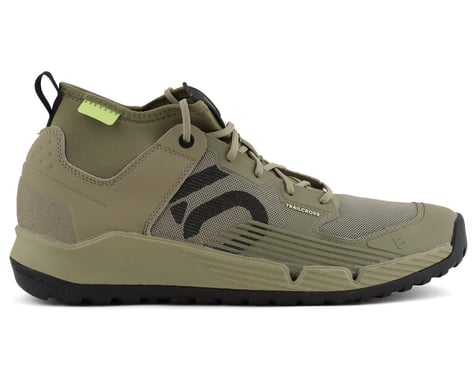 Five Ten Trailcross XT Flat Pedal Shoe (Orbit Green/Carbon/Pulse Lime) (10)