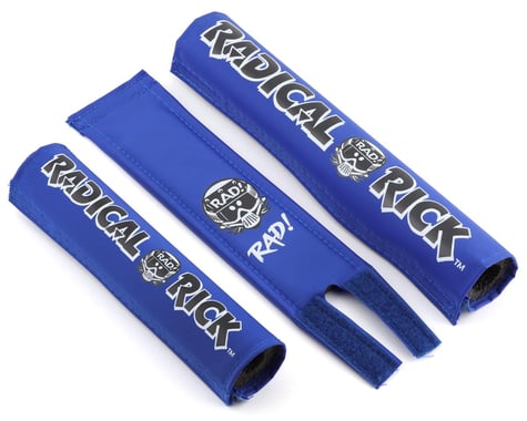 Flite Radical Rick 40 Years of RAD! BMX Pad Set (Blue) (1")