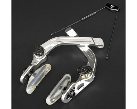 Flybikes Manual CNC OG U-Brake (Polished/Clear)