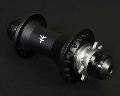 Flybikes Magneto Cassette Hub (Female Al Axle/Cone Bolts) (Flat Black)