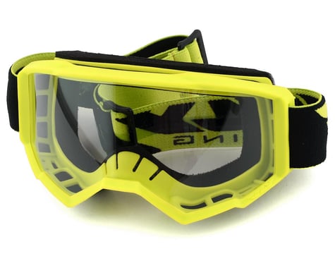 Fly Racing Focus Goggle (Hi-Vis Yellow) (Clear Lens)