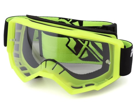 Fly Racing Focus Goggle (Black/Hi-Vis) (Clear Lens)