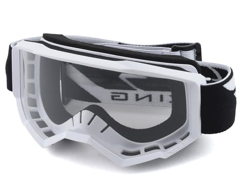 Fly Racing Focus Youth Goggle (White) (Clear Lens)