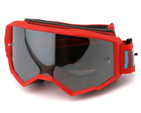 Fly Racing Zone Goggle (Red/Charcoal/Smoke Lens)