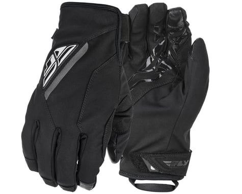 Fly Racing Title Winter Gloves (Black) (XS)