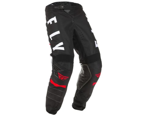 Fly Racing Youth Kinetic K120 Pants (Black/White/Red)