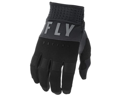 Fly Racing F-16 Gloves (Black/Grey) (Youth 3XS)